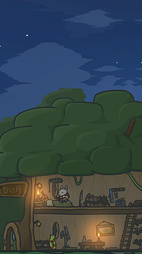 Gameplay of the Tsuki adventure for Android phone or tablet.