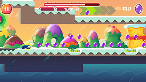 Gameplay of the Tummy slide for Android phone or tablet.