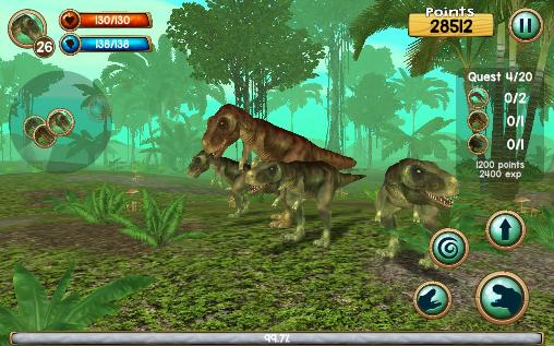 Full version of Android apk app Tyrannosaurus rex sim 3D for tablet and phone.