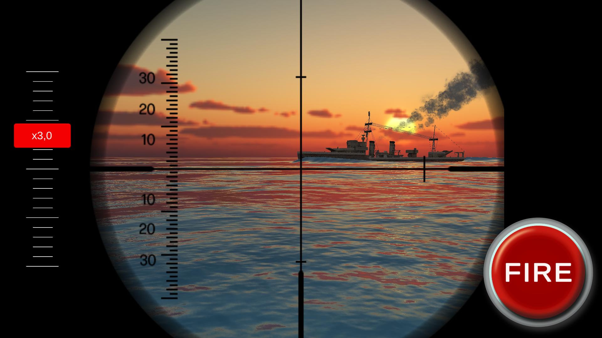 Gameplay of the Uboat Attack for Android phone or tablet.