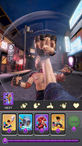 Gameplay of the uFighter for Android phone or tablet.