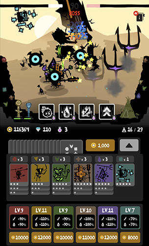 Gameplay of the Uga-cha for Android phone or tablet.