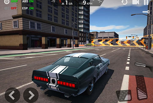 Gameplay of the Ultimate car driving: Classics for Android phone or tablet.