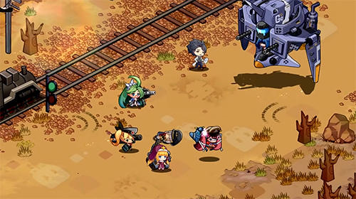 Gameplay of the Ultra weapon girls for Android phone or tablet.