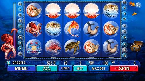 Full version of Android apk app Under the sea: Slot machine for tablet and phone.