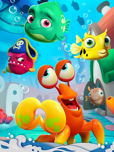 Gameplay of the Undersea match and build for Android phone or tablet.