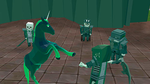 Gameplay of the Unicorn Family Simulator 2: Magic horse adventure for Android phone or tablet.