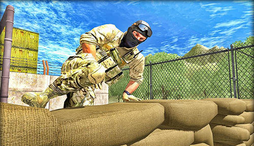 Gameplay of the US army: Military training camp for Android phone or tablet.