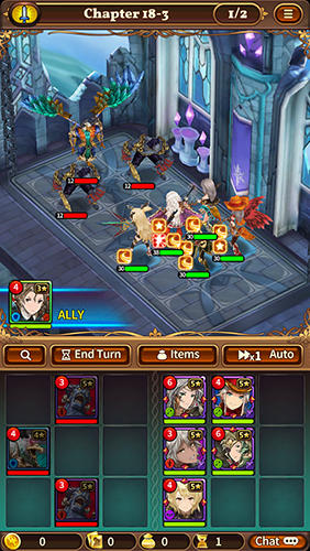 Gameplay of the Valiant force for Android phone or tablet.
