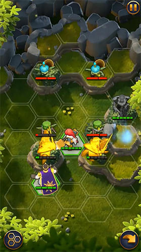 Gameplay of the Valiant heroes for Android phone or tablet.