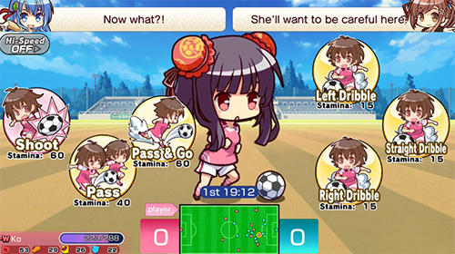 Gameplay of the Venus eleven for Android phone or tablet.