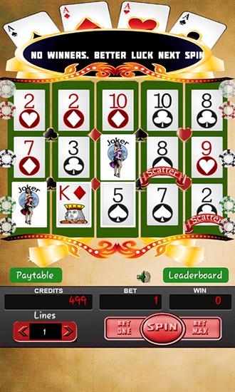 Full version of Android apk app Video poker: Slot machine for tablet and phone.