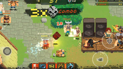 Gameplay of the Vikings village: Party hard for Android phone or tablet.
