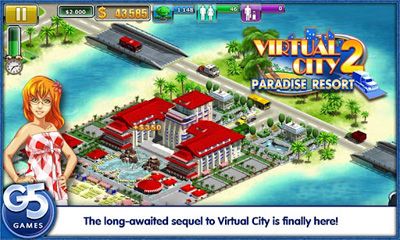 Full version of Android apk app Virtual City 2 Paradise Resort for tablet and phone.