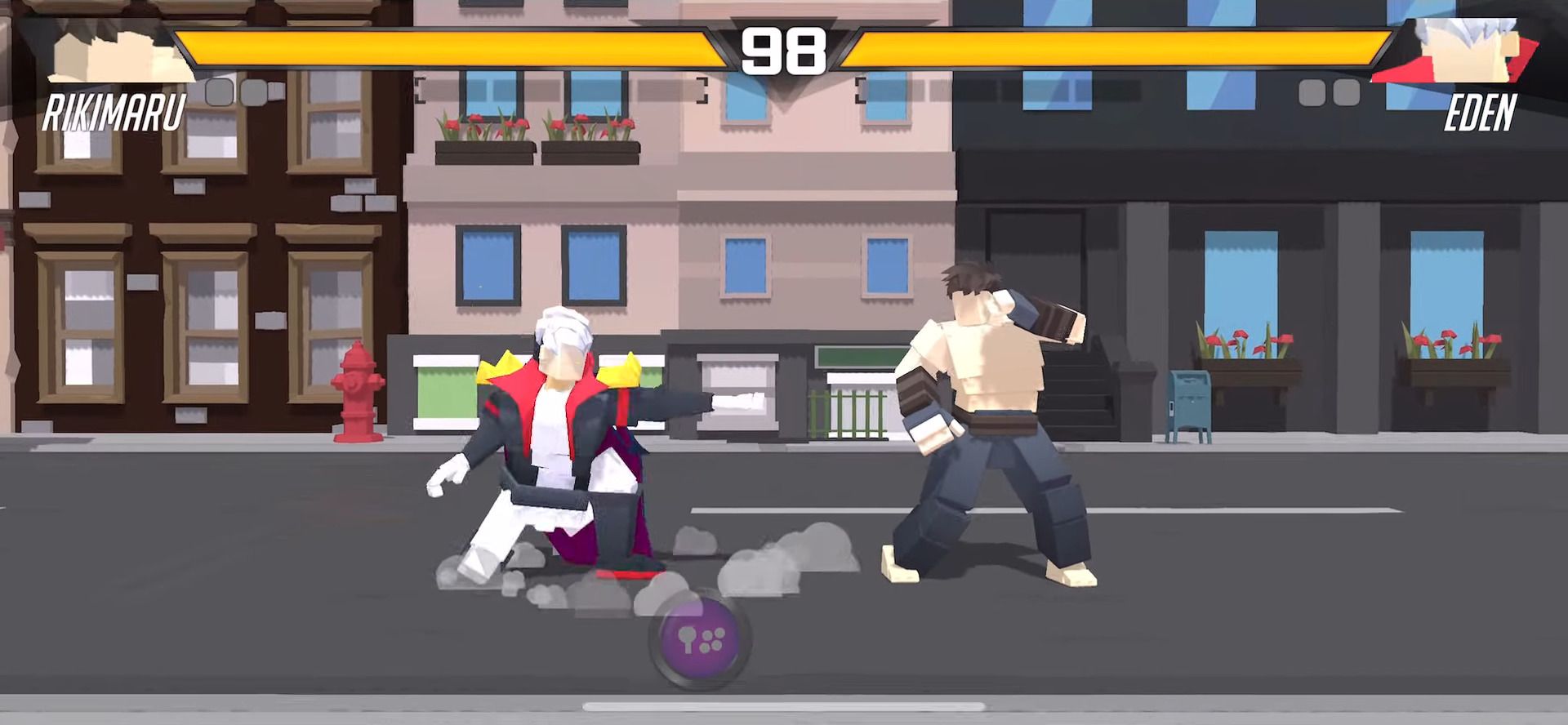 Gameplay of the Vita Fighters for Android phone or tablet.