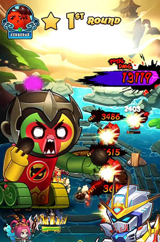 Gameplay of the Wacky lords for Android phone or tablet.
