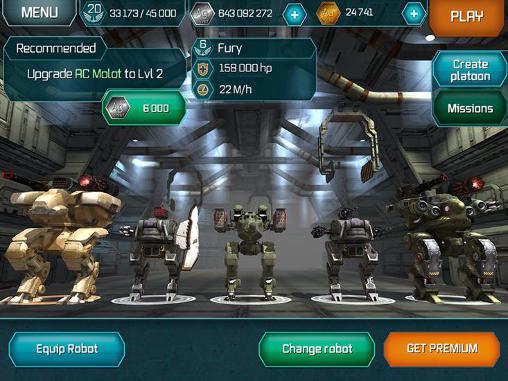 Full version of Android apk app Walking war robots for tablet and phone.
