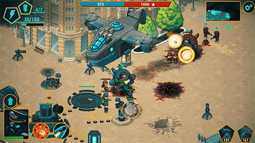 Gameplay of the War alert: Red lords. Online RTS for Android phone or tablet.