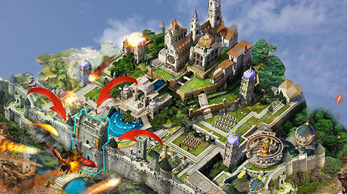 Gameplay of the War and magic for Android phone or tablet.