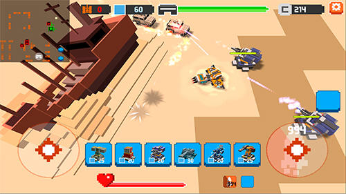 Gameplay of the War boxes: Tower defense for Android phone or tablet.
