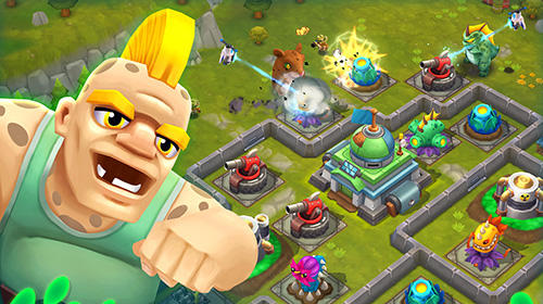 Gameplay of the War goonz: Strategy war game for Android phone or tablet.
