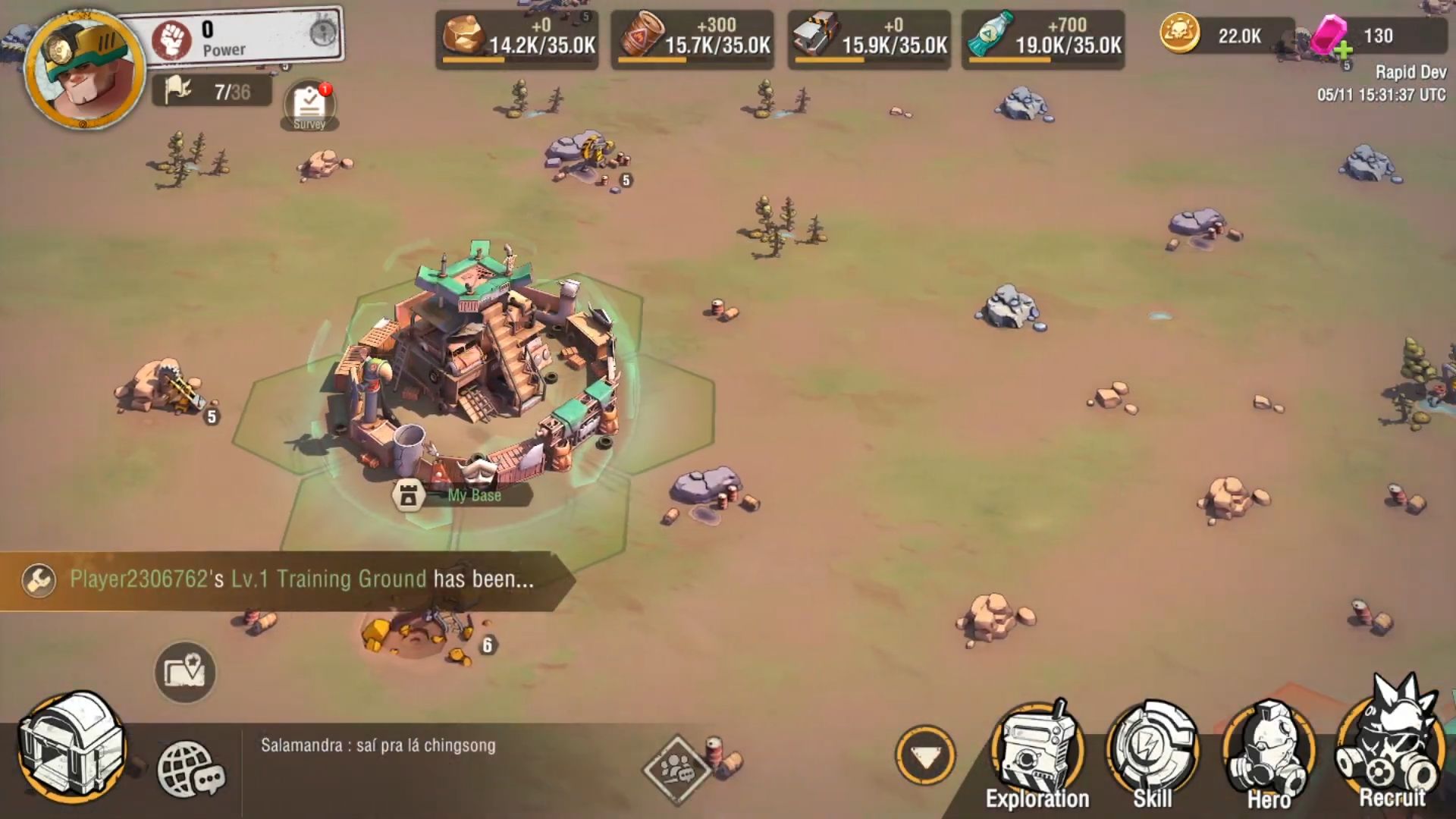 Gameplay of the War of Fury for Android phone or tablet.