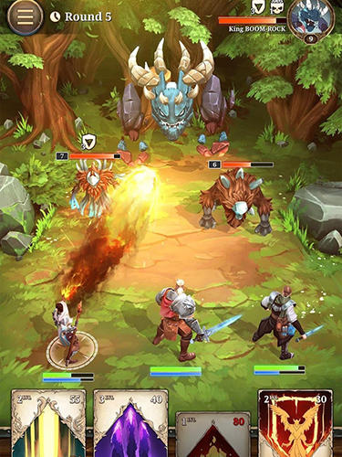 Gameplay of the War of magic for Android phone or tablet.