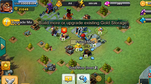 Gameplay of the War of summoners for Android phone or tablet.