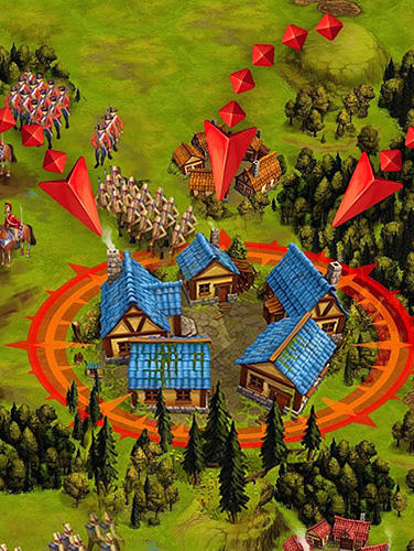 Gameplay of the War spirit: Clan wars for Android phone or tablet.