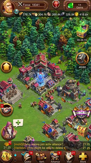 Full version of Android apk app War ages: Legend of kings for tablet and phone.
