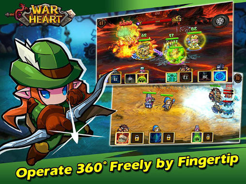 Full version of Android apk app War heart for tablet and phone.
