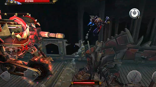 Gameplay of the Warhammer 40,000: Carnage rampage for Android phone or tablet.