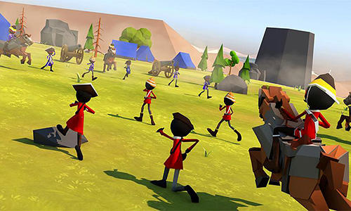 Gameplay of the Warrior tycoon: Stranger's battle 3D for Android phone or tablet.