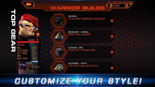Full version of Android apk app Warriors of the red planet for tablet and phone.