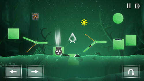 Gameplay of the Water drop man for Android phone or tablet.