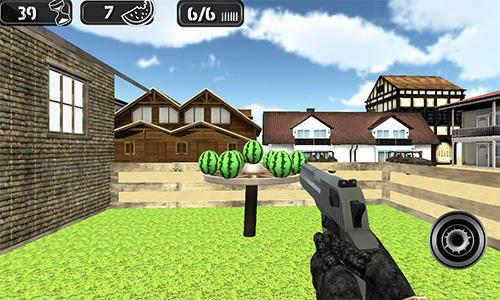 Gameplay of the Watermelon shooting 2018 for Android phone or tablet.