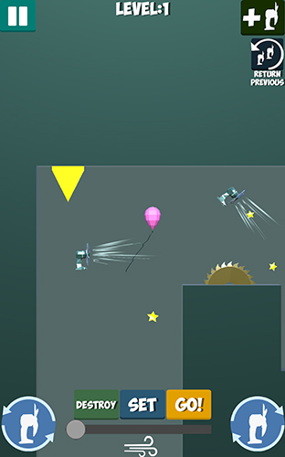 Gameplay of the Weird balloons for Android phone or tablet.
