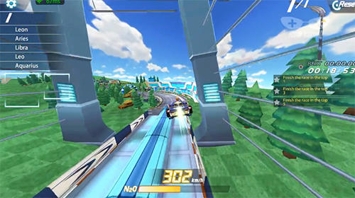 Gameplay of the Werace: Hot wheels for Android phone or tablet.
