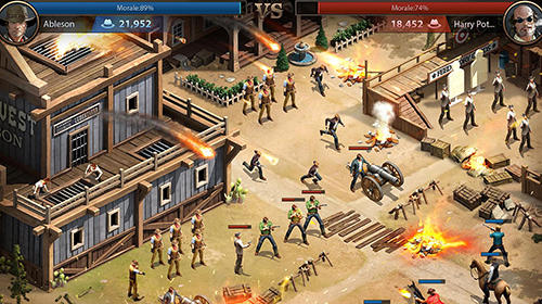 Gameplay of the West game for Android phone or tablet.