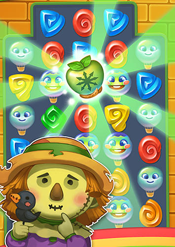 Gameplay of the Wicked OZ puzzle for Android phone or tablet.