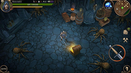 Gameplay of the Wildlands: Saga of survival for Android phone or tablet.