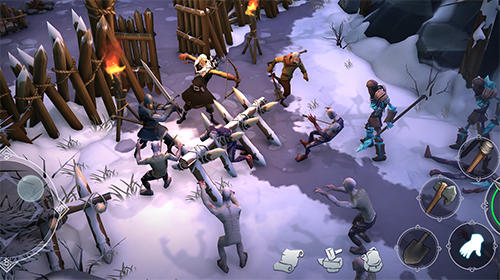Gameplay of the Winter survival：The last zombie shelter on Earth for Android phone or tablet.