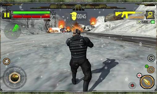 Full version of Android apk app Winter snow war commando. Navy seal sniper: Winter war for tablet and phone.