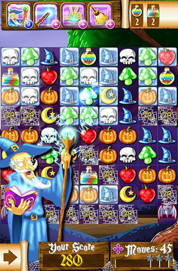 Full version of Android apk app Witch puzzle: Match 3 game for tablet and phone.