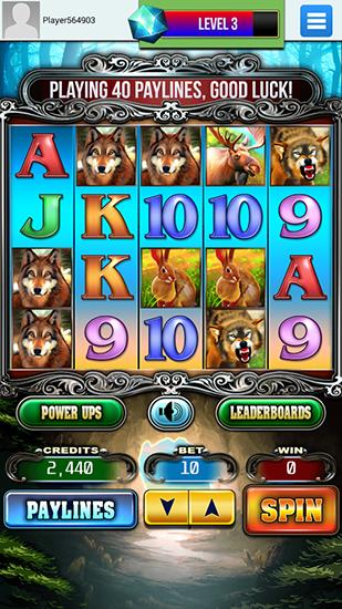 Full version of Android apk app Wolf chase slots for tablet and phone.