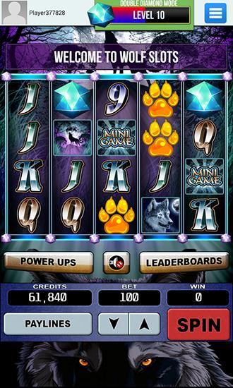 Full version of Android apk app Wolf slots: Slot machine for tablet and phone.