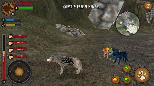 Full version of Android apk app Wolves of the forest for tablet and phone.