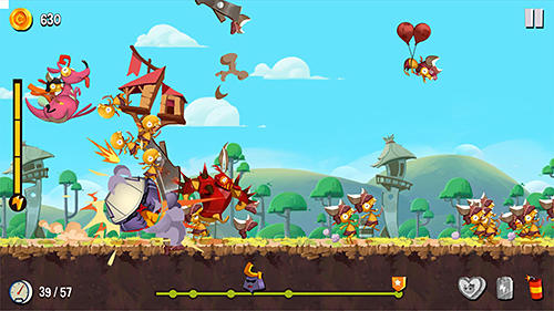 Gameplay of the Wonderpants: Rocky rumble for Android phone or tablet.