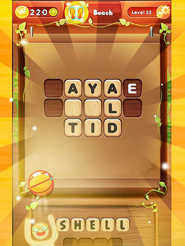 Gameplay of the Word bright: Word puzzle game for your brain for Android phone or tablet.