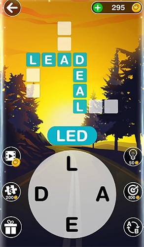 Gameplay of the Word vista: Puzzle of bliss for Android phone or tablet.